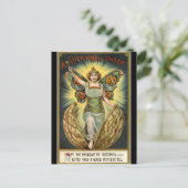 ハロウィンフェアリーヴィンテージはがき ポストカード (スタンド正面)