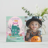 ハロウィンフォト3rd幽霊ハウスパーティー 幽霊のよく出る 招待状 (スタンド正面)