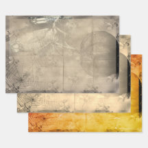 ハロウィンフクロウとカボチャヴィンテージ不気味