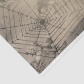 ハロウィンフクロウとカボチャヴィンテージ不気味 薄葉紙 (詳細)