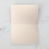 ハロウィンフクロウと猫グリーティングカード カード (内部)