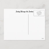 ハロウィンフクロールキャンドル シーズンポストカード (裏面)