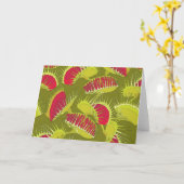 ハロウィンフライトラップ カード (黄色い花)