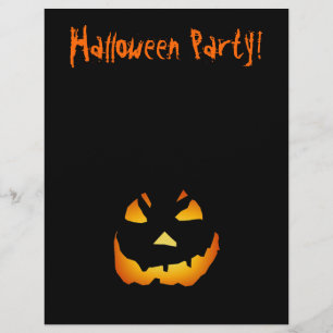 ハロウィンフライヤー: ジャックオランタン チラシ