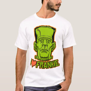 ハロウィンフランケンシュタインの信号器のTシャツ Tシャツ