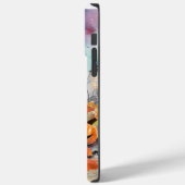 ハロウィンフランスのブルドッグとカボチャ怖い Case-Mate iPhoneケース (裏面 / 左)