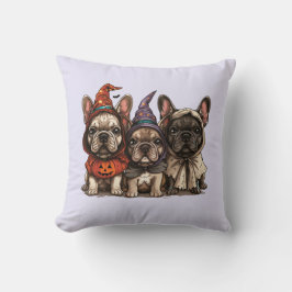 ハロウィンフランスのブルドッグ クッション