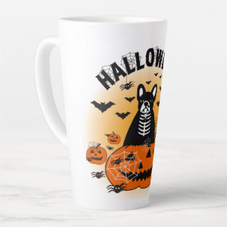 ハロウィンフレンチブルドッグ カフェラテマグ