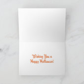 ハロウィンフローズカード カード (内部)