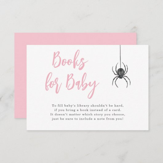 ハロウィンブックベビーカード エンクロージャーカード (正面/裏面)