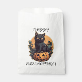 ハロウィンブラックキャット フェイバーバッグ