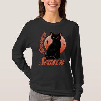 ハロウィンブラックキャット Tシャツ