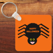 ハロウィンブラックスパイダーカスタム キーホルダー (正面)