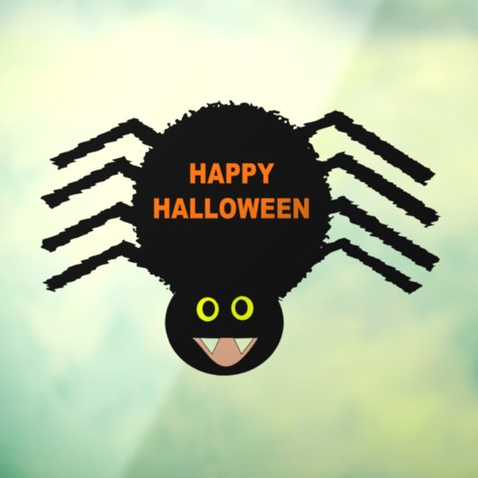 ハロウィンブラックスパイダー ウィンドウサイン (シート3)