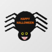 ハロウィンブラックスパイダー ウィンドウサイン (シート)