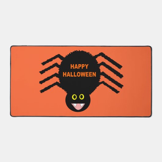 ハロウィンブラックスパイダー デスクマット (正面)