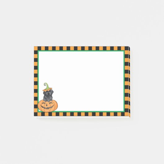 ハロウィンブラックラボ ポストイット (正面)