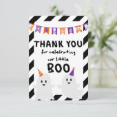 ハロウィンブーサンキューカード サンキューカード (スタンド正面)