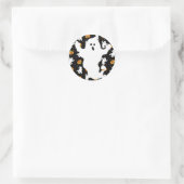 ハロウィンブーステッカー ラウンドシール (バッグ)