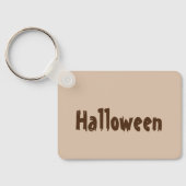 ハロウィンプリント名入りキーアクセサリー キーホルダー (裏面)