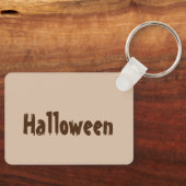 ハロウィンプリント名入りキーアクセサリー キーホルダー (正面)