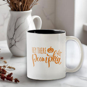 ハロウィンヘイThere Pumpkin ツートーンマグカップ