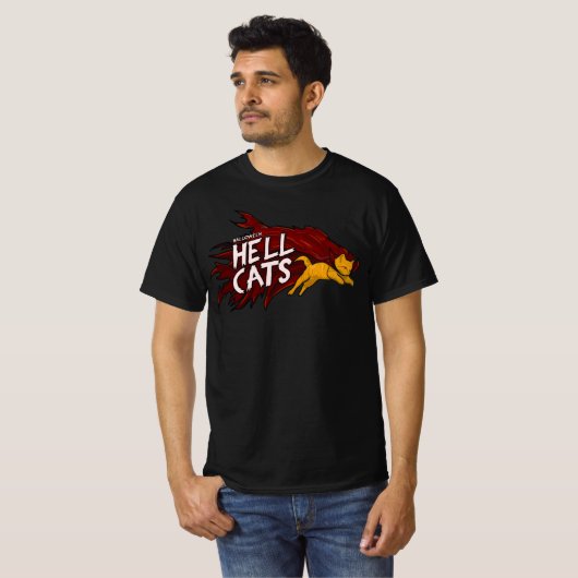 ハロウィンヘルキャッツ Tシャツ (正面フル)