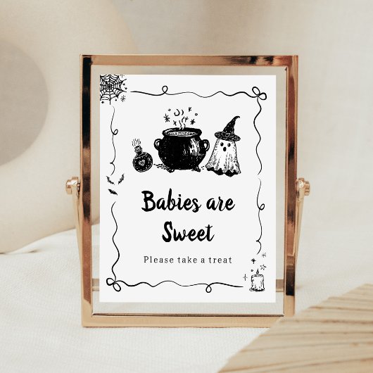 ハロウィンベイビーがやってくる Babies are Sweet サイン