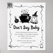 ハロウィンベイビーがやってくる Don't Say Baby サイン (正面)