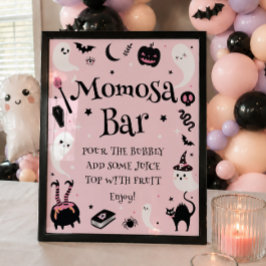 ハロウィンベイビーシャワーの女の子 モモサバー ポスター