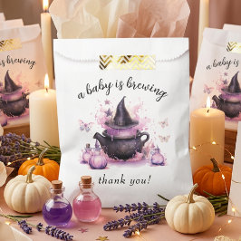 ハロウィンベイビーシャワー A Baby Is Brewing フェイバーバッグ