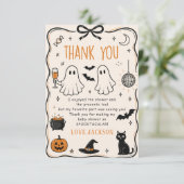 ハロウィンベイビー サンキューカード (スタンド正面)