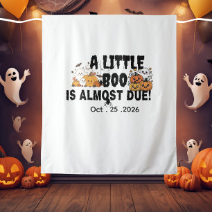 ハロウィンベビーシャワーパーティーをカスタマイズ  タペストリー