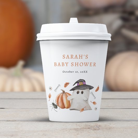 ハロウィンベビーシャワー 紙コップ