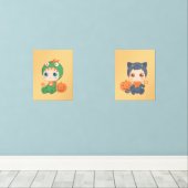 ハロウィンベビー黒猫ドラゴンの衣装 (ウッドフロア)