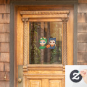 ハロウィンベビー黒猫ドラゴン衣装2 ウィンドウサイン (ホームデコレーション)