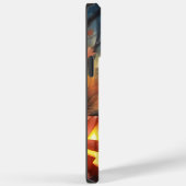 ハロウィンベルギーマリノイとカボチャ怖い Case-Mate iPhoneケース (裏面 / 右)