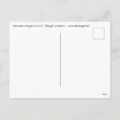 ハロウィンペンギン シーズンポストカード (裏面)