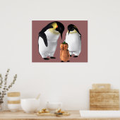 ハロウィンペンギン ポスター (キッチン)