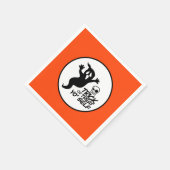 ハロウィンペーパーナプキン スタンダードカクテルナプキン (角)