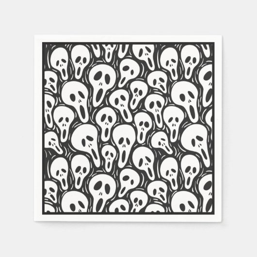 ハロウィンペーパーナプキン スタンダードカクテルナプキン (正面)