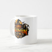 ハロウィンホラー コーヒーマグカップ (正面左)