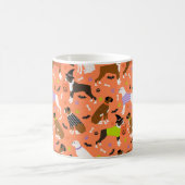 ハロウィンボクサー犬 コーヒーマグカップ (中央)