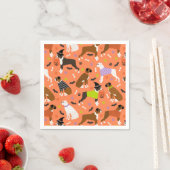 ハロウィンボクサー犬 スタンダードカクテルナプキン (インサイチュ)