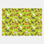 ハロウィンボクサー犬 ラッピングペーパーシート (正面2)