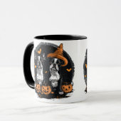 ハロウィンボストンテリアドッグス マグカップ (正面左)
