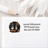 ハロウィンボストンテリアドッグス ラベル (インサイチュ)