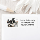 ハロウィンボストンテリアドッグス ラベル (インサイチュ)