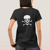 ハロウィンボニースカル Tシャツ (裏面)