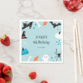 ハロウィンボーイ誕生日 スタンダードカクテルナプキン (インサイチュ)